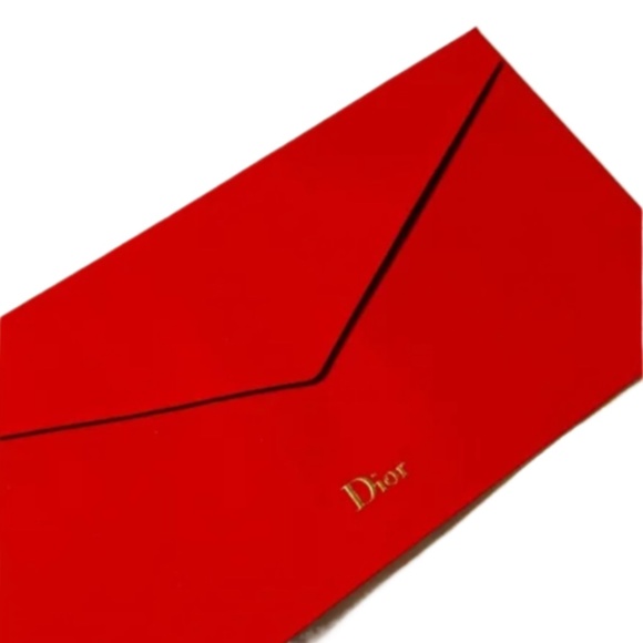 DIOR Lucky Money Envelopes Red Lunar New Year set of 8 NEW Sealed - Picture 5 of 5